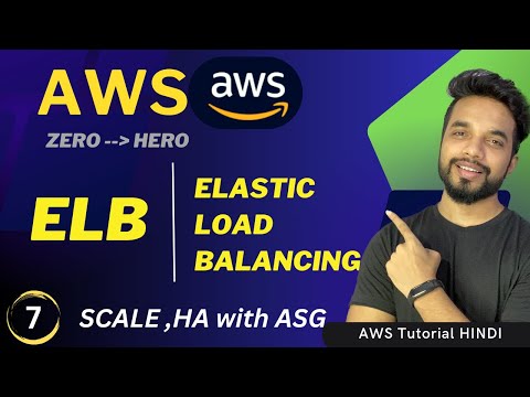 AWS ELB & Auto Scaling Groups Explained: Practical Examples for Beginners! [HINDI]