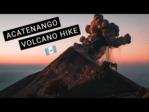 ACATENANGO - Hiking up to an active volcano