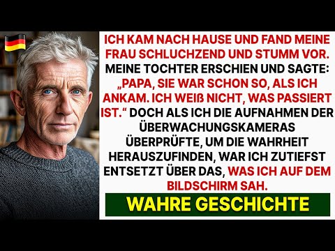 Ich kam heim und sah meine Frau weinen. Meine Tochter wusste nichts – doch die Kameras…