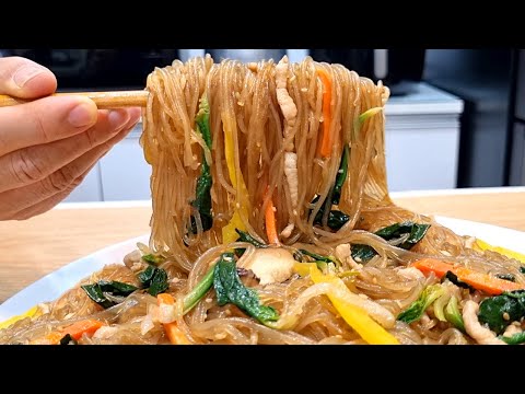 Japchae that never gets soggy even after 48 hours