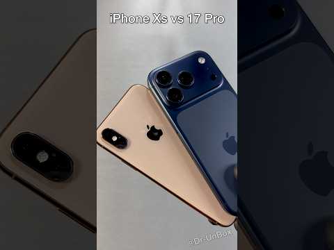 iPhone 17 Pro vs iPhone Xs in 2026 Comparison💥 #shorts #trending #iphone #iphone17 #iphone17pro