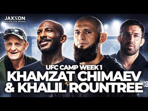 Khamzat Chimaev Camp week 1 at JAXXON, Inside the Treigning lab w/ Sam Calavitta and Khalil Rountree