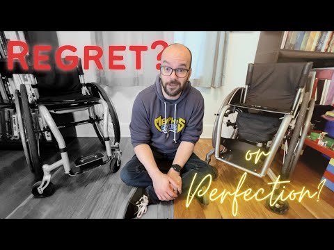 Do I regret the changes I made to my new wheelchair? (New rigid, light, manual, wheelchair review)