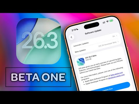 iOS 26.3 Beta 1 Is HERE- WAIT On This One!