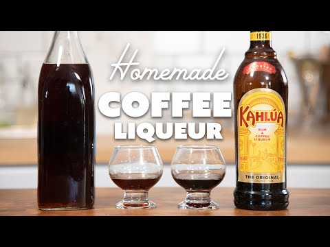 Homemade Coffee Liqueur | FAST EASY KAHLUA