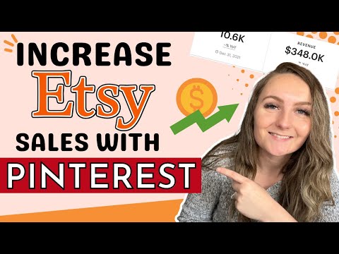 Pinterest And Etsy  (FOR BEGINNERS) Increase Etsy Sales With Pinterest