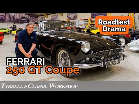Disaster Strikes! Ferrari 250 GT Coupe Road Test Drama | Tyrrell's Classic Workshop
