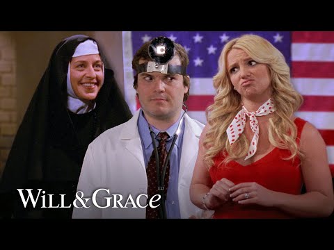 45 Minutes of ICONIC Guest Stars | Will & Grace