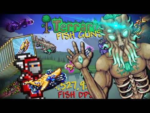 What If There Were MORE FISH GUNS In Terraria?