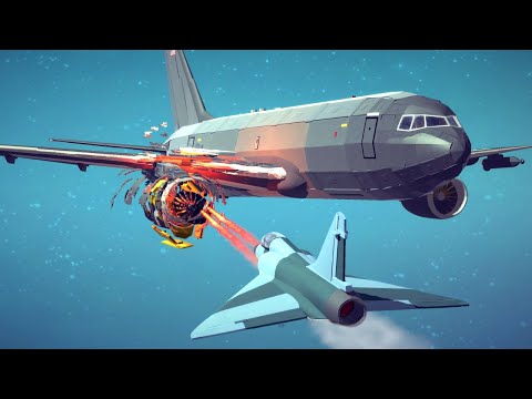 Airplane Crashes & Shootdowns #36 | Besiege