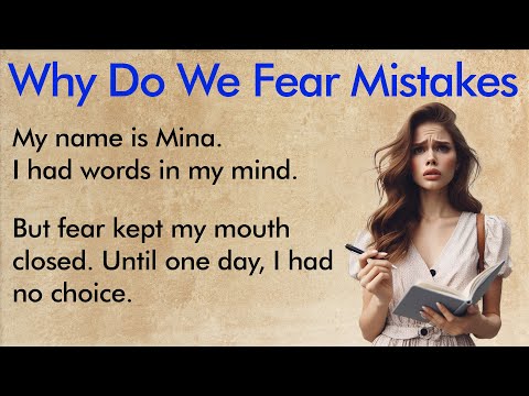 Stop Being Afraid of Mistakes  Motivational Story ✅ English Lessons (A1–A2 Level) ✅