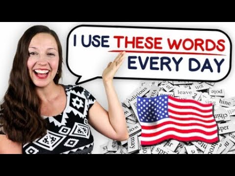 I use these words every day: 40-minute English Vocabulary Lesson