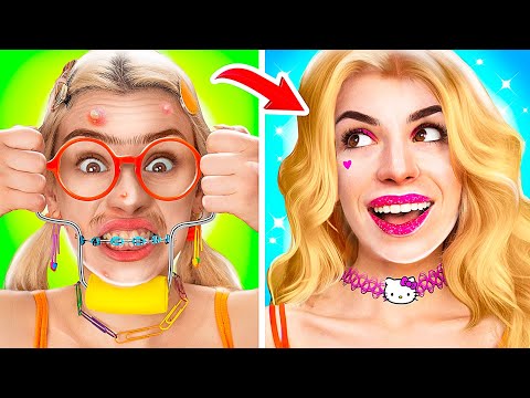 Vom Nerd zur Schönheit! Extremes MakeOver mit Gadgets von TikTok!