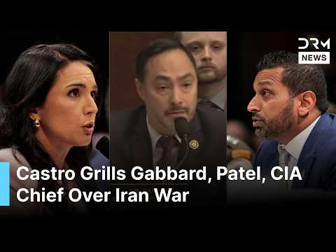 “What Do You Guys Know?” — Castro Clashes With Intel Chiefs in Heated Hearing on Iran War | AC1G