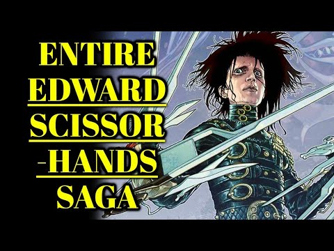 Entire Edward Scissorhands Comic Saga - Sequel To Johnny Depp and Winona Ryder's Classic Movie
