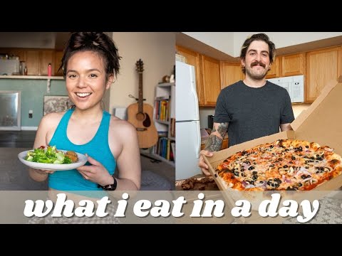 what i eat on an active day / hiking + vegan noms