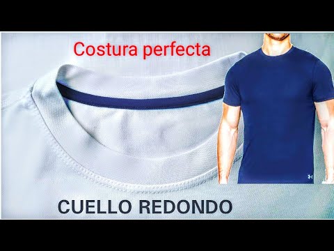 Confección Cuello redondo + tapa Costura + Costura de carga