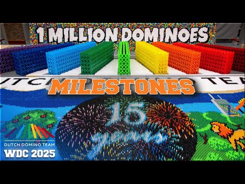 1.000.000 DOMINOES - WDC 2025 - MILESTONES