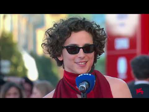 Timothée Chalamet | Bones and All Red Carpet | 79th Venice International Film Festival