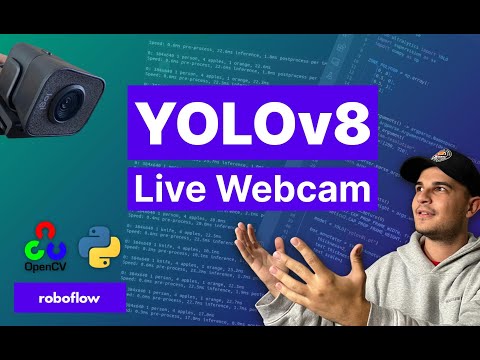 YOLOv8 Object Counting in Real-time with Webcam, OpenCV and Supervision
