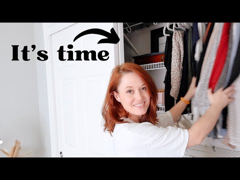 2025 ENTIRE Wardrobe and Closet Declutter  ✨