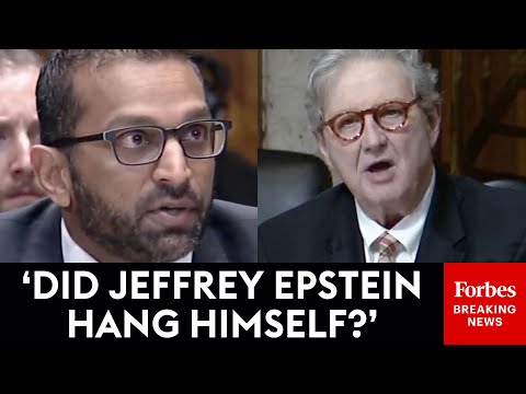 BREAKING NEWS: John Kennedy Asks Kash Patel Point Blank Whether Someone Killed Jeffrey Epstein