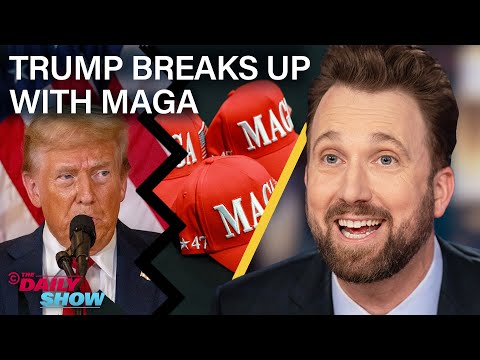 Trump Breaks Up With MAGA Over “Boring” Epstein Files: “I Don’t Want Their Support” | The Daily Show