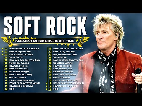 Rod Stewart, Lionel Richie, Elton John, Eric Clapton, Bee Gees ✨ Soft Rock Love Songs Ever
