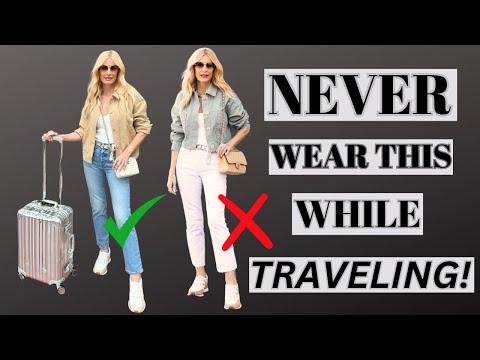 5 Things To Never Wear While Traveling + 10 Chic & Stylish Travel Outfits | Fashion Over 40