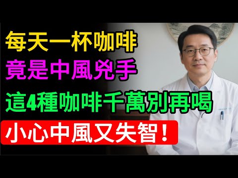 【醫生警告】這4種咖啡是“血管堵塞劑”！壞膽固醇飆升，很多人喝了幾十年！4種黃金喝法才真養生！#健康知识#老年健康#健康养生#醫師健康日記