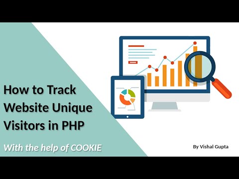 How to Track website unique visitors in PHP (Using COOKIE)