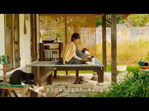 Rainy day trip to rural Korea with my handmade bag | Damyang&Namwon. bamboo forest.600 year pavilion