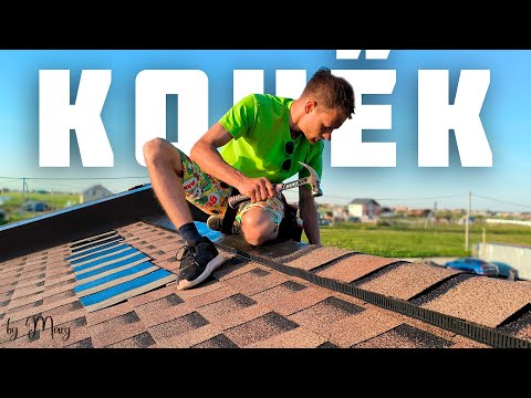 RIDGE WITHOUT LEAKAGE? How to actually install a ridge on a roof made of flexible shingles shingles.