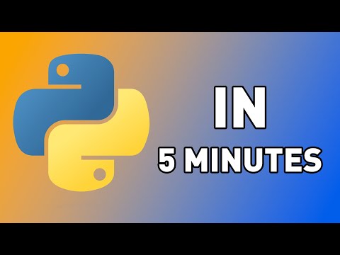 world's shortest PYTHON tutorial