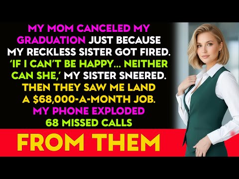 My Parents Canceled My Graduation After My Sister Lost Her Job — Until I Revealed a $68K/Month Job
