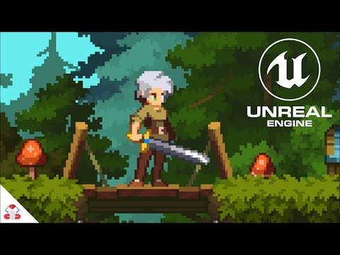 How to make a 2D Game in Unreal Engine 5 - Beginner Tutorial