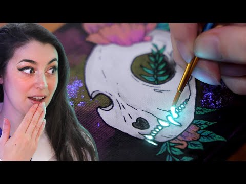 Painting with weird DIY paints!