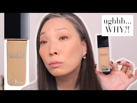 NEW Dior Forever Skin Glow Foundation Wear Test