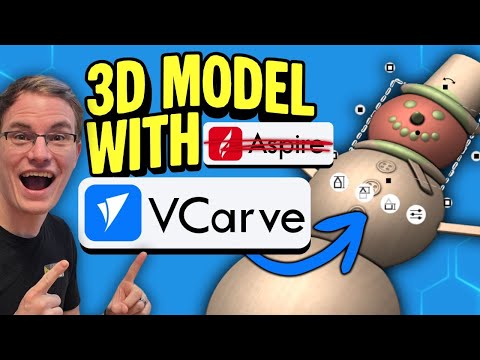 You CAN Make 3D Models in VCarve… Here’s How