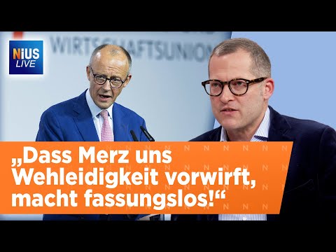 „Wehleidig“ und „nörgelnd“: Merz geht auf die Deutschen los | NIUS Live vom 29. September 2025