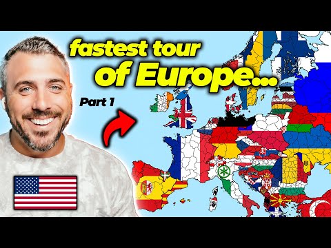 American Reacts to Every European Country Explained (Part 1)