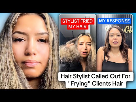 Salon Called Out For Frying Clients Hair