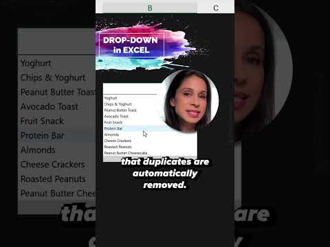 🔥 How to create a drop-down list in Excel in seconds!