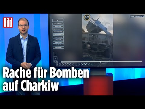 Ukraine attackiert fünf russische Orte | BILD-Lagezentrum