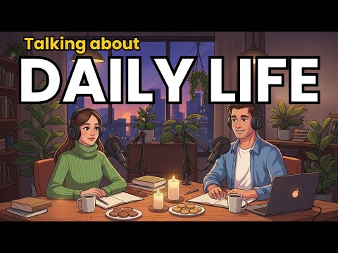 How to Talk About Your Daily Life in English | English Podcast for Speaking Fluency