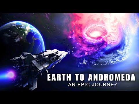 Flying From Earth to Andromeda Galaxy