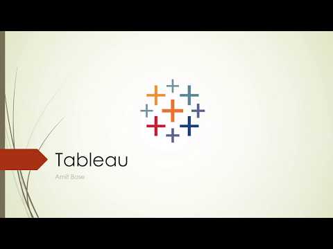 Tableau Tutorial BI -Tableau Overview