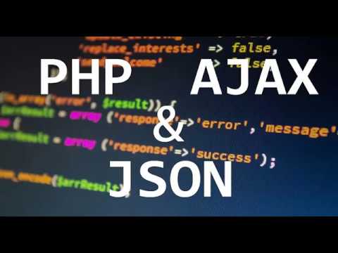 Implementar  #AJAX, #JSON con #PHP y #MYSQL