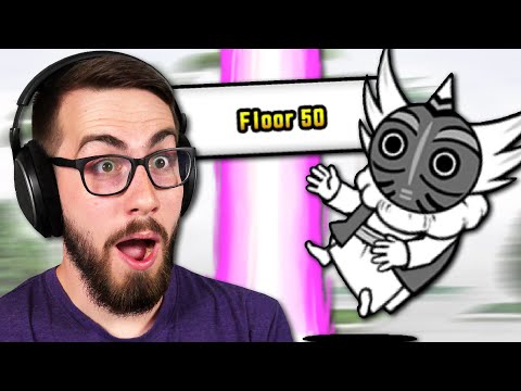 Beating the FINAL FLOOR in Heavenly Tower! (Battle Cats)