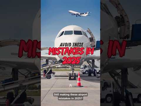 3 Airport Mistakes Travelers STILL Make in 2025 #smarttravel #traveladvice #travelinsider